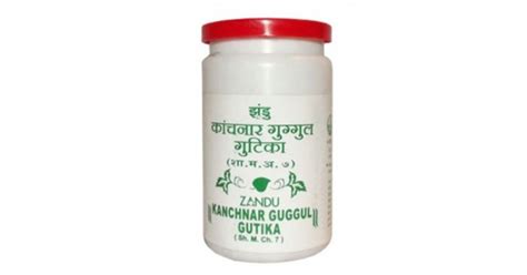 Zandu Kanchnar Gugul Guti - 100 Tab : Buy Zandu Kanchnar Gugul Guti ...