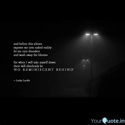 and before this silence e... | Quotes & Writings by Nirbhay LucK ...