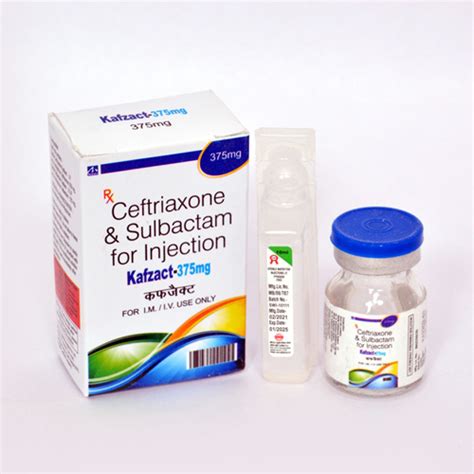 KAFZACT-375 Injection Mediwin Laboratories