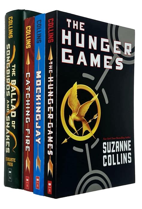 Hunger Games Trilogy Series 4 Books Collection Set By Suzanne Collins ...
