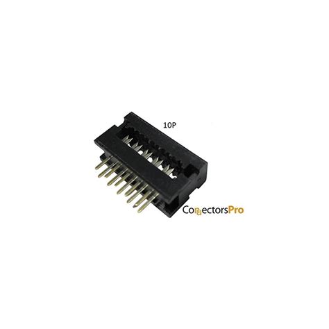 Connectors Pro 25-Pack 2X5 IDC Connectors for Flat Ribbon Cable - India ...