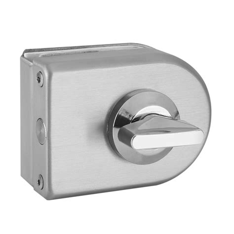 Buy LYUMO 10~12mm Stainless Steel Glass Door Lock Latch Rotary Knob ...