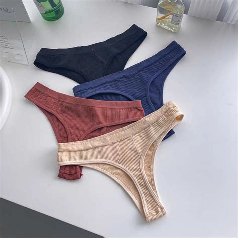 SF Women Underwear T-back Seamless Panties G-Strings Sexy Panty ...