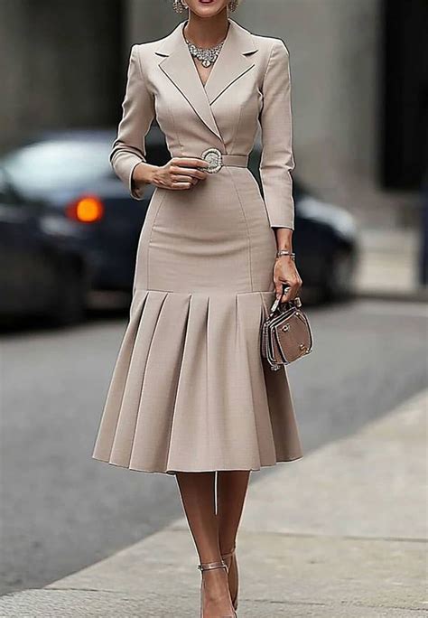 dress-091993 in 2025 | Classy work outfits, Stylish work outfits ...