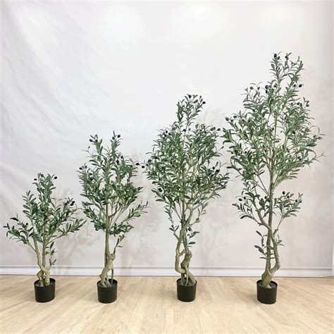 Artificial Olive Trees Indoor | Artificial Olive Tree Pot | Indoor ...