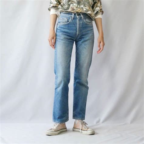 80s Made in USA levis 505 denim pants 80年代 アメリカ製 リーバイス505 内股シングル デニムパンツ ...