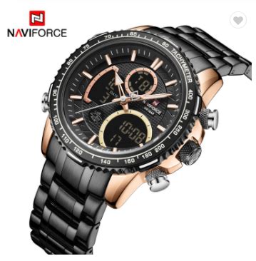 NAVIFORCE 9182 RGB Men Watch Luxury Sport Watches Mens Chronograph ...