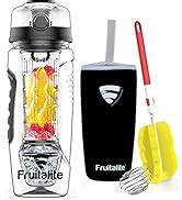 Fruitalite Fruit Infuser Water Bottle- 1 Litre, Full Length Tritan ...
