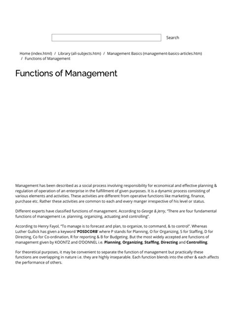 Image result for 7 Functions of Management