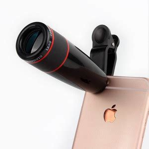Goldtech 12X Mobile Telescope Lens Kit For All Mobile Camera| DSLR Blur ...