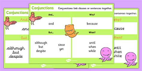 Conjunction Word Mat