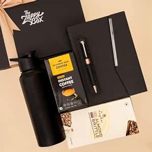 The Zappy Box 5 in 1 New Hire Welcome Kit, Includes Stainless Steel ...