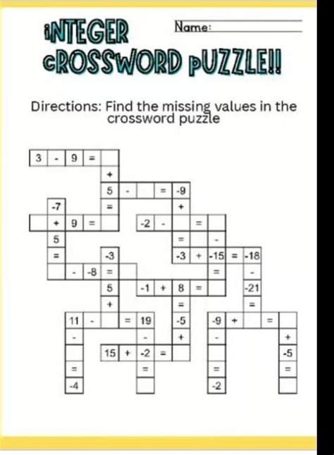 solve the problem in puzzle form - Brainly.in