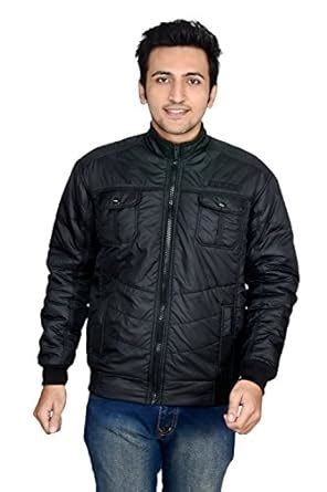 Buy Ico Blue Stor Black Mens Jacket(40) at Amazon.in