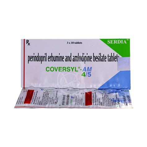 Coversyl-AM 4/5 Supplier in India - Jindal Medical Store