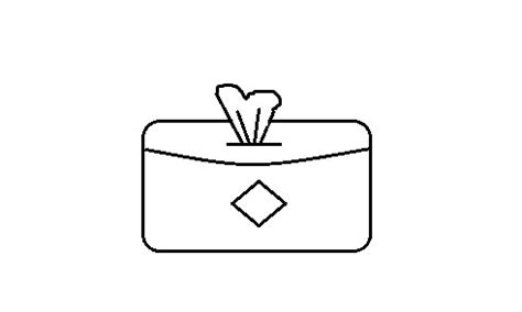 纸巾盒的简笔画 怎么画抽纸盒-简笔画大全-魔术铺