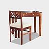 RAAZWOOD Sheesham Wood 1 Drawer Study Table for Home Writing Office ...