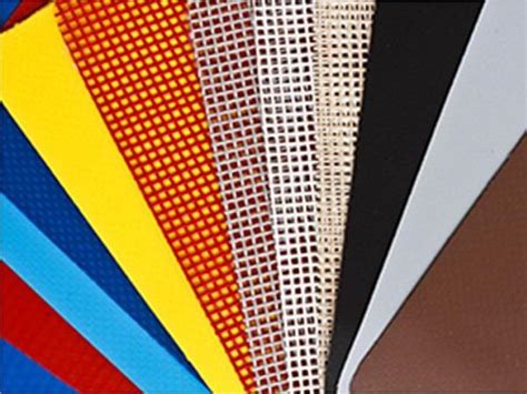 PVC COATED POLYESTER MESH FABRIC - DERFLEX