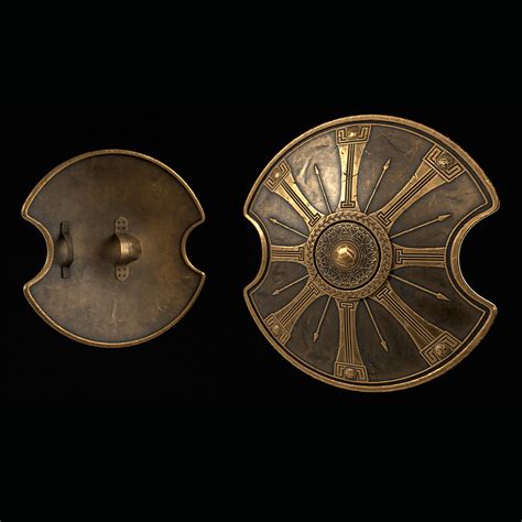 ArtStation - Ancient Greek shield Aspis