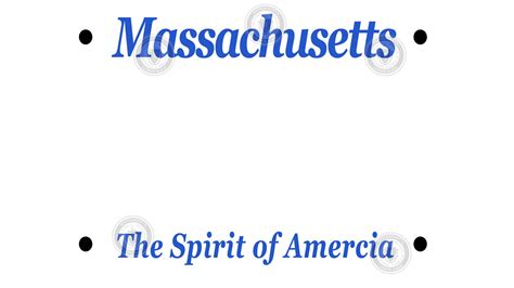 Custom License Plates in Massachusetts