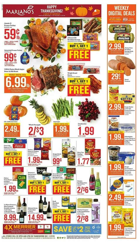 Mariano's Weekly Ad & Deals from November 19