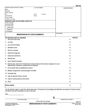CA MC-010 2017-2026 - Complete Legal Document Online