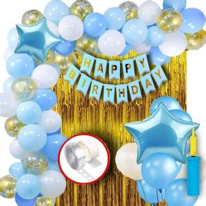 MIKAZUKI Happy Birthday pump Decoration Kit Price in India - Buy ...