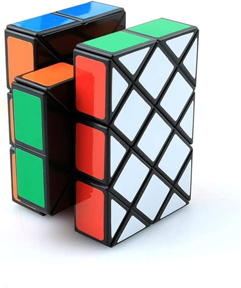 Buy ISHIKEN Ancient 3x3 Magic Cube, Double 3x3 Fisher Cube, Abnormity ...