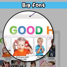 Set of 2 Good Habits and Telugu Alphabet (Telugu) Early Learning ...