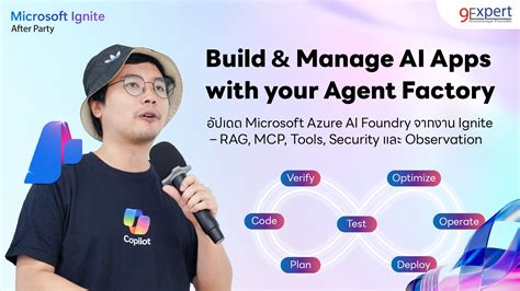 Foundry Agent Service at Ignite 2025: Simple to Build. Powerful to Deploy. Trusted to Operate. Vector Art