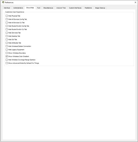 Image result for Preferences Settings PC