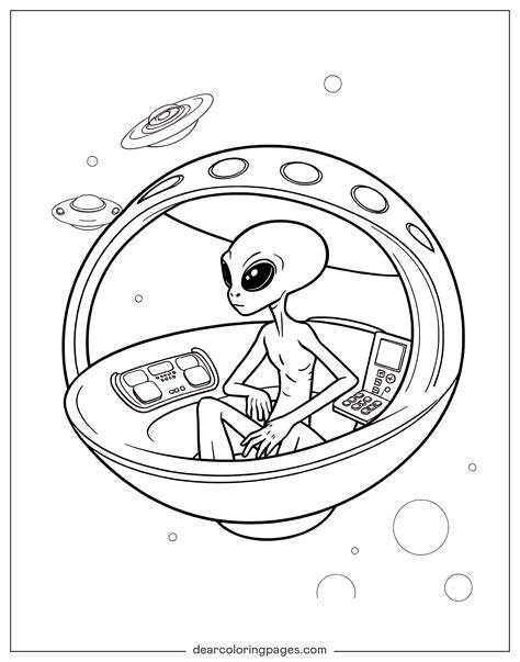 Image result for Alien Coloring Pages