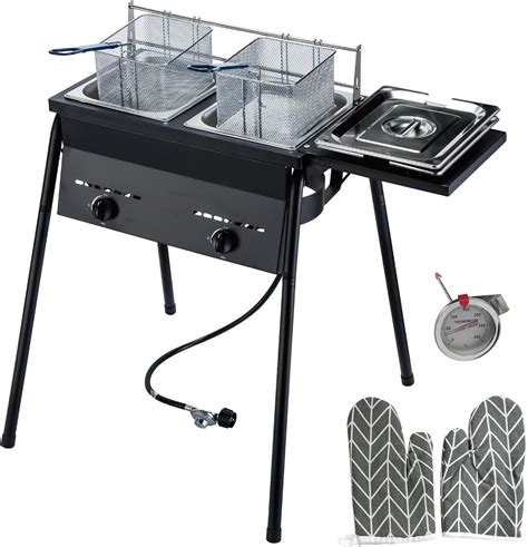 LetFeng Propane Deep Fryer with 2 Stainless Baskets Nepal | Ubuy