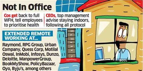 WFH: Back to full WFH: As infections surge, companies shut offices ...