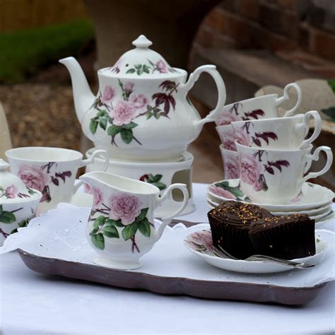 David Austen Roses Anne Teacup & Saucer (Box of 6) – Mon Dimora