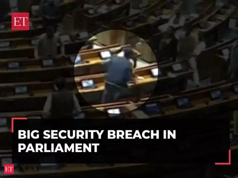Security breach in Lok Sabha; attacker held