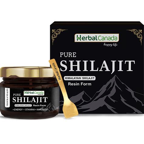 HARC Herbal Canada Pure Himalayan Shilajit/Shilajeet Resin 20g ...