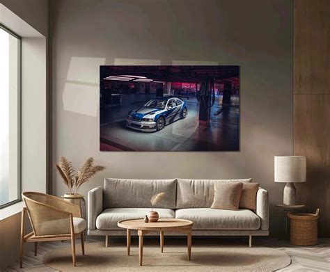 Car Metal Poster | 2005 BMW M3 GTR Need for Speed Metal Poster – Iconi ...