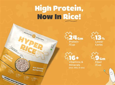 Hyper Rice - 2X High Protein White Rice | 13% Less Carbs | Non-GMO ...