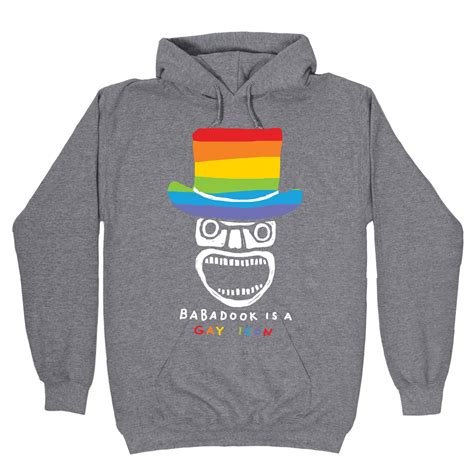 Babadook Is A Gay Icon Hoodie | LookHUMAN