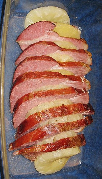 Kasseler mit Ananas in Käse   Soße   Rezept   Rezepte  