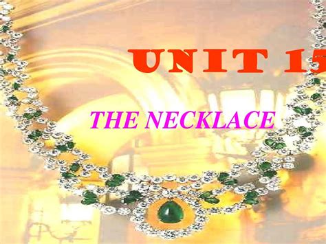 the necklace | Fiction & Literature