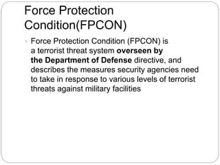 Image result for Force Protection Condition Levels