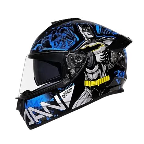 Studds Drifter Batman Edition Black N1 Full Face Helmet – Sparkly Helmets