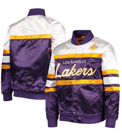 Youth Los Angeles Lakers Starter Basketball Jacket
