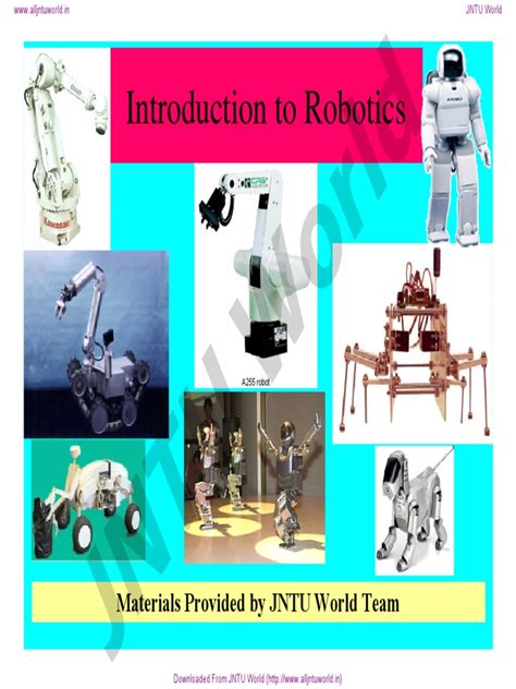 Image result for Robotics PDF