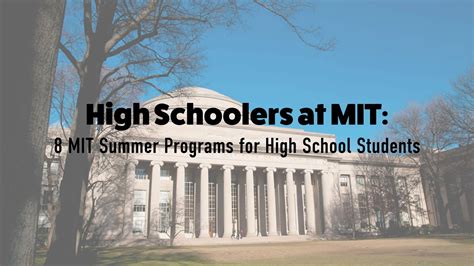 Image result for MIT Programs