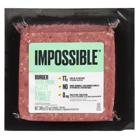 Impossible Meat Vs Ground Beef Nutrition at Oliver Wolff blog