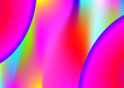 Fluid dynamic. pop cover, poster frame. holographic 3d backdrop with ...