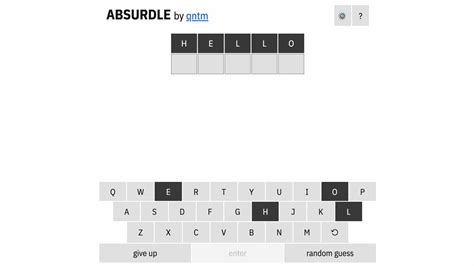 Hooked On 'Wordle'? You're Really Going To Hate 'Absurdle'. - Digital ...